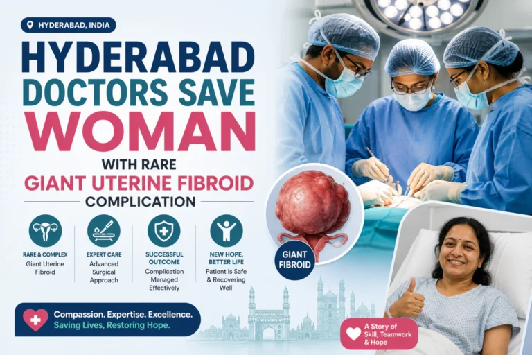 Giant Uterine Fibroid Surgery in India