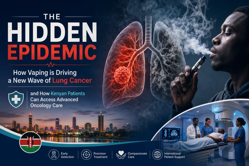 Vape can cause lung cancer